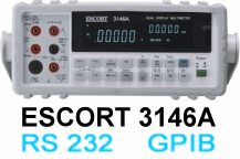 ESCORT 3146A 5位半雙顯示臺(tái)式萬用表