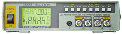計數(shù)雙顯示數(shù)字臺式LCR電橋ELC-3133A 20,000