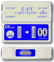 LAN922網(wǎng)路纜線測試器